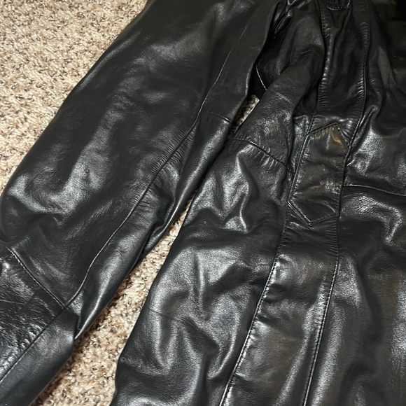 Vintage Wilson leather and suede leather jacket - Picture 6 of 6
